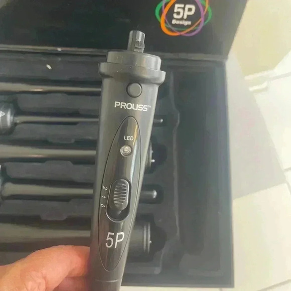 CLIPLESS CURLER SET 32mm 25mm 19mm 18-25mm 9-18mm. In one box - Picture 7 of 9